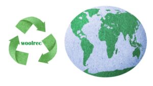 woolrec sustainable innovation concept.