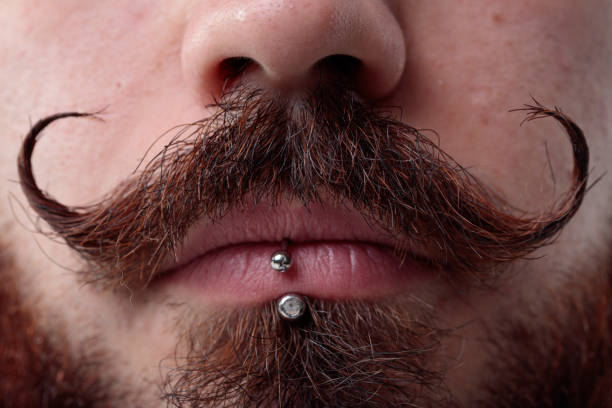 Prinz Albert Piercing Close-Up Jewelry