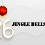 Joyful children singing the jingle bells text during a winter celebration